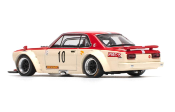 NISSAN Skyline GT-R V8 Drift (Hakosuka), Watanabe, cream / red