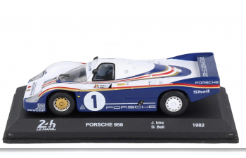 PORSCHE 956lh 2.6l F6 Twin Turbo Team Rothmans Porsche System №1 Winner 24h Le Mans (1982) Jacky Ickx - Derek Bell, White Blue