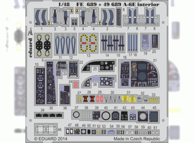 A-6E interior S.A. Hobby Boss 81709