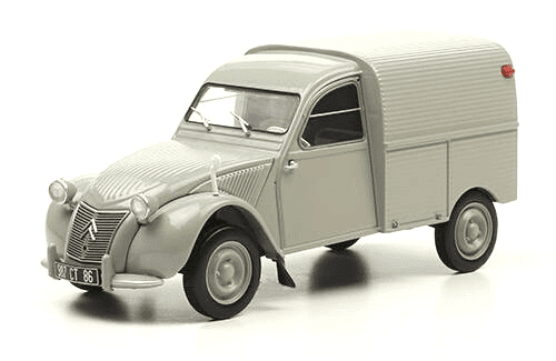 CITROEN 2CV Furgoneta AZU (1959), Auto Vintage, grey