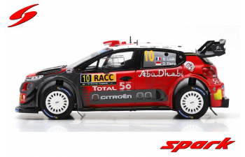 Citroen C3 WRC #10 Winner Rally Catalunya 2018 S. Loeb - D. Elena