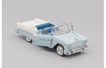 CHEVROLET Bel Air (1955), nassau blue / ivory