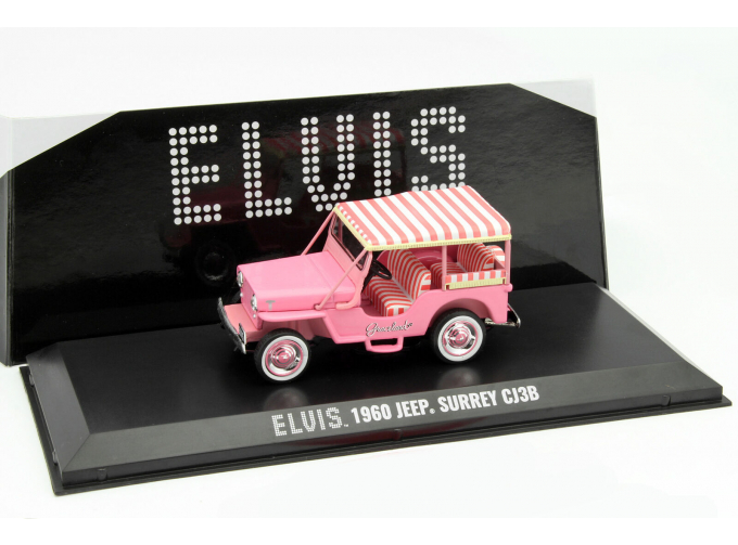 JEEP Surrey CJ3B Elvis Presley "Pink Jeep" (1960), pink