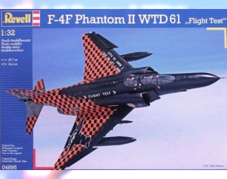 Сборная модель Американский тактический истребитель McDonnell Douglas F-4F Phantom II WTD 61 "Flight Test"