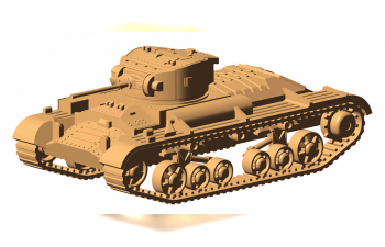 Сборная модель Британский пехотный танк «Валентайн» II