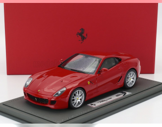 FERRARI 599 Gtb Fiorano (2006) - Manual Gear Box - Cambio Manuale - Con Vetrina - With Showcase, Rosso Corsa - Red