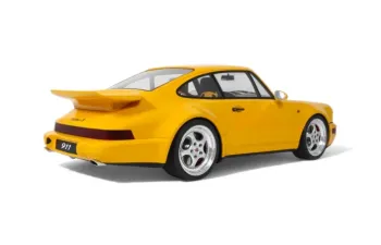 PORSCHE 911 (964) Turbo S (1994), yellow