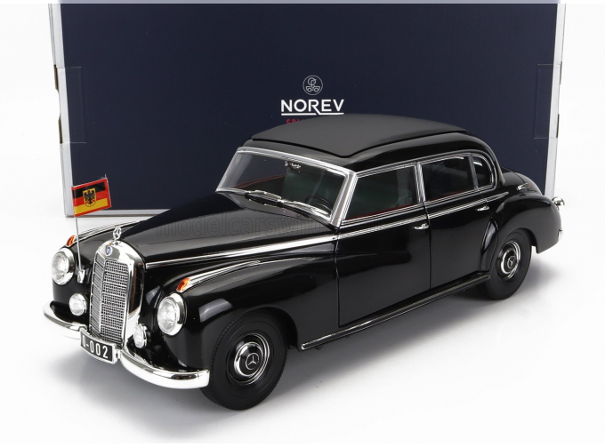 MERCEDES-BENZ 300b (w186) Limousine (1955) Personal Car Konrad Adenauer, Black