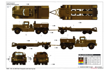 Сборная модель Американский Танковый Транспортер M19 С Кабиной С Жестким Верхом