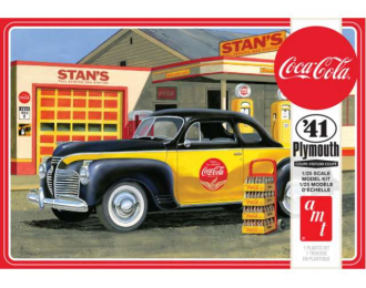 Сборная модель Plymouth Coupe (Coca-Cola) 2T, plastic modelkit 1941