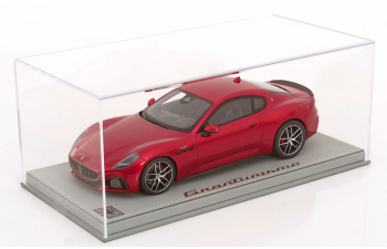 MASERATI Granturismo Trofeo (2023) - Con Vetrina - With Showcase, Rosso-gt - Red Met