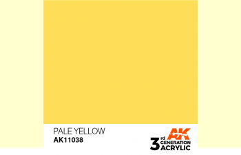 Краска акриловая 3rd Generation Pale Yellow 17ml