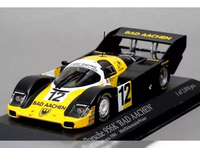 PORSCHE 956K BAD AACHEN 1000km Monza №12 V.Merl - D.Schornstein - J.Winter (1984)