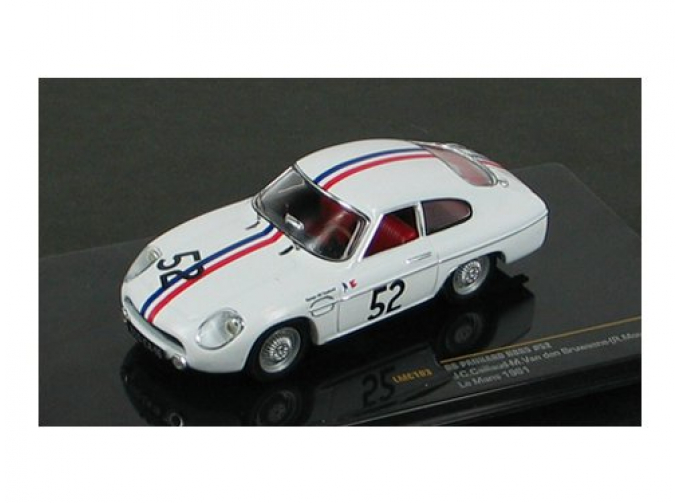 PANHARD HBR5 52 J-C.Caillaud-M.Van den Bruwaene-R.Mougin Le Mans 1961, white