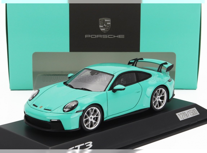 PORSCHE 911 992 Gt3 (2022), Mint Green