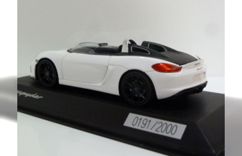 PORSCHE Boxster (981) Berspyder (2020), White Green