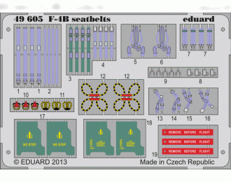 Фототравление для F-4B seatbelts