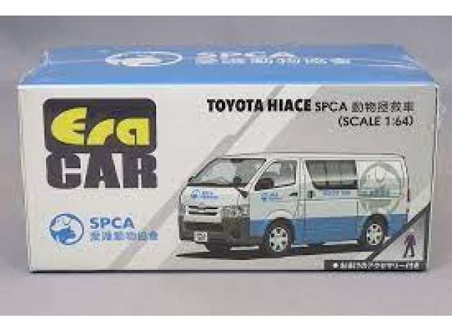 TOYOTA Hiace SPCA Rescue Van, white / blue