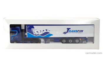 SCANIA S500 Truck Cassonato Transfim Transports 2024, Blue White