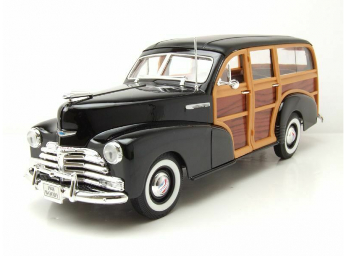 Chevrolet Fleetmaster 1948 черный с отделкой деревом (Woody)