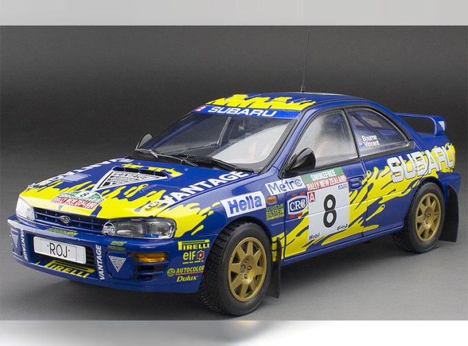 SUBARU Impreza 555 №8 P.Bourne Rally of New Zealand (1997)