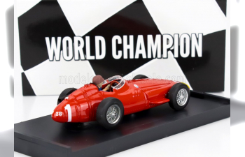 MASERATI F1 250f №1 World Champion Winner Germany Gp (1957) Juan Manuel Fangio - With Driver Figure, Red