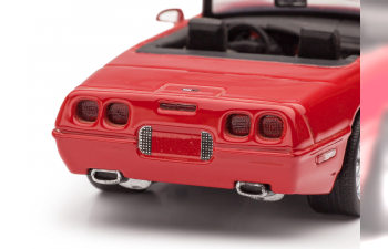 CHEVROLET Corvette ZR1 Cabrio C4, красный