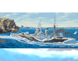 Сборная модель Корабль HMS Nelson 1944