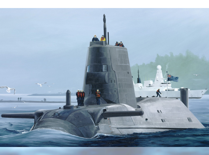 Сборная модель Подводная лодка HMS Astute