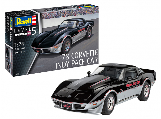 Сборная модель Спортивный автомобиль '78 Corvette (C3) Indy Pace Car