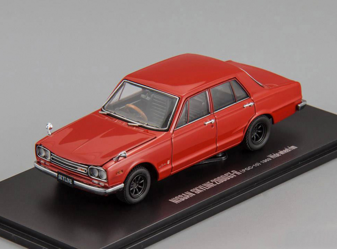 NISSAN Skyline 2000 GT-R PGC10 (1969), red