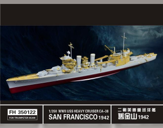 Набор для конверсии WWII USS Heavy Cruiser San Francisico CA-38 1942(For Trumpeter 05309)
