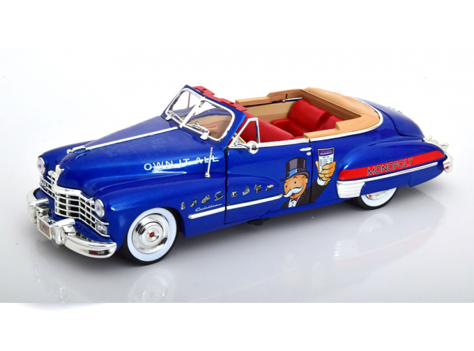 CADILLAC Serie 62 Cabrio Monopoly (1947), blue metallic