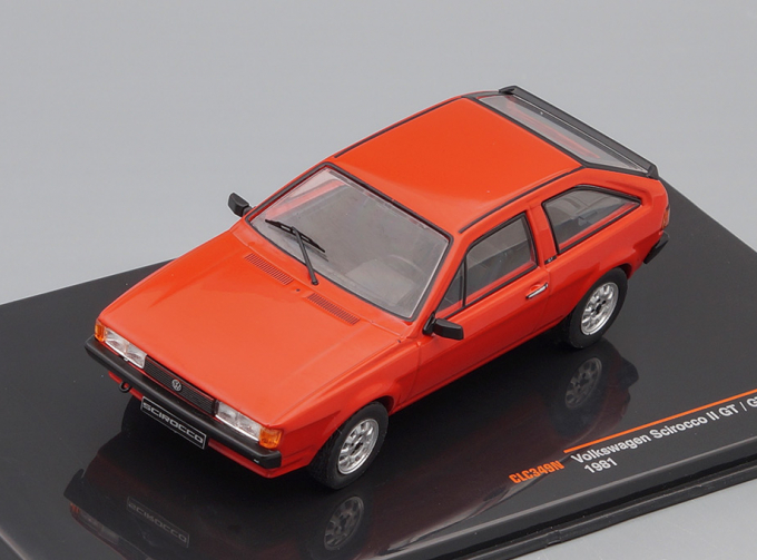 VOLKSWAGEN Scirocco II 1987, red