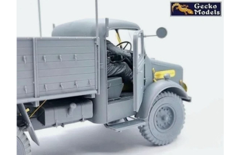 Сборная модель British GS Truck 30cwt 4x2 Bedford OXD (wooden cargo body)