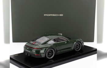 PORSCHE 911 992-2 Carrera Gts Coupe Cuarenta Edition (2024) - Con Vetrina - With Showcase, Green