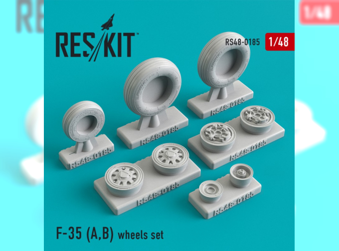 Колеса F-35A/B Lightning II wheels set