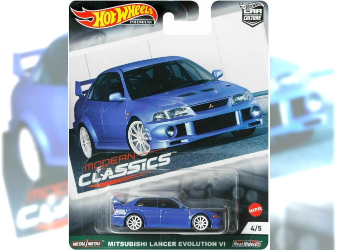 MITSUBISHI Lancer Evolution VI, blue