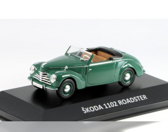 SKODA 1102 roadster (1951), green