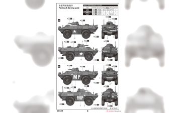 Сборная модель Бронированный автомобиль M706 Commando во Вьетнаме