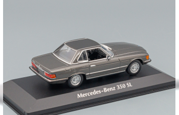 MERCEDES-BENZ 350 SL R107 with Hardtop (1974), dark grey-metallic