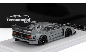 FERRARI F40 Lm Press Version (1996) - Black Wheels, Grigio Medio - Grey