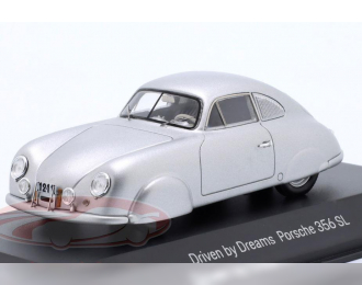 PORSCHE 356 SL Gilberte Thirion - 75 Years Porsche - Driven by Dreams, silver
