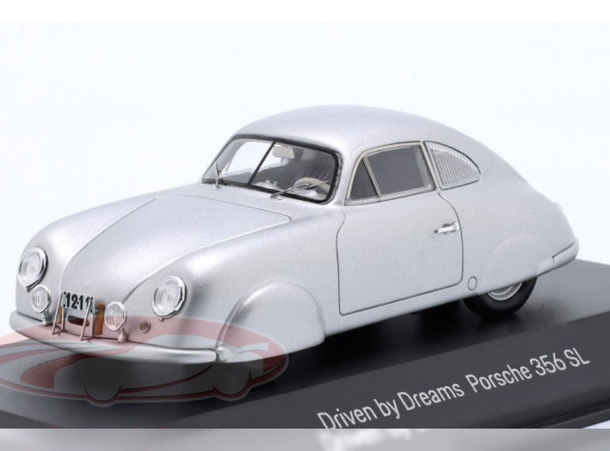 PORSCHE 356 SL Gilberte Thirion - 75 Years Porsche - Driven by Dreams, silver