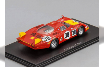 ALFA ROMEO 33/2 #38 5th Le Mans C. Facetti - S. Dini (1968), red