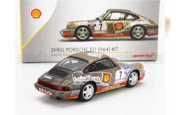 PORSCHE 911 964 Team Shell №7 Carrera Cup (1991) D.Dupuy, Gold Red