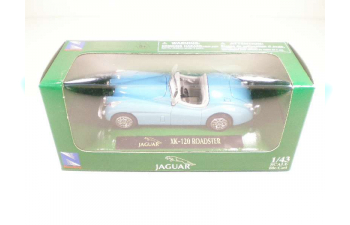 JAGUAR XK-120 Roadster, Oldtimer Collection, blue