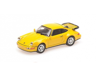 PORSCHE 911 TURBO - 1990 - YELLOW