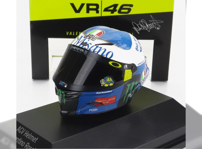 AGV Casco Helmet - Yzr-m1 Team Monster Energy N46 Race 1 Misano Motogp (2020) Valentino Rossi, Various