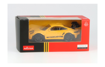 PORSCHE 911 GT3 RS, yellow